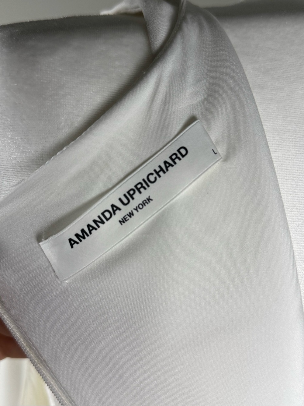 NEW Amanda Uprichard Aries Shell Embellished Sleeveless Fit & Flare Mini Dress L - Picture 9 of 11